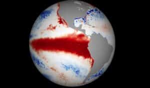 Imagem ilustrativa de um Super El Niño - Divulgação/Nasa