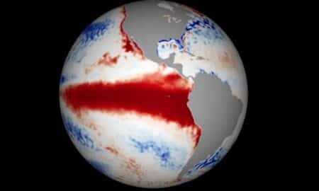 Imagem ilustrativa de um Super El Niño - Divulgação/Nasa
