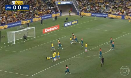 Irankunda golaço contra o Brasil - Reprodução/Globo