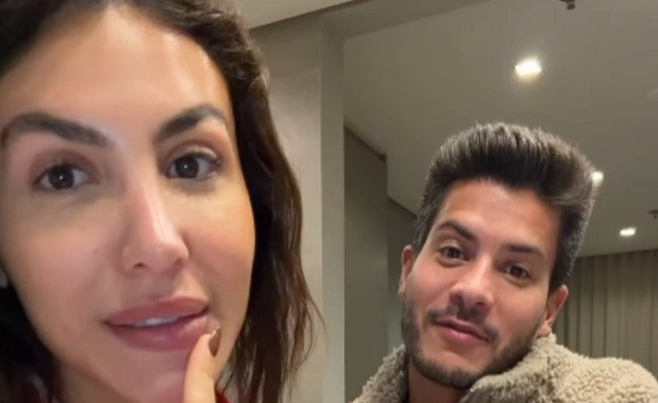 Jheny Santucci e Arthur Aguiar relatam teste do segundo filho