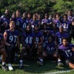 jogadores do Baltimore Ravens - Reprodução/Ravens