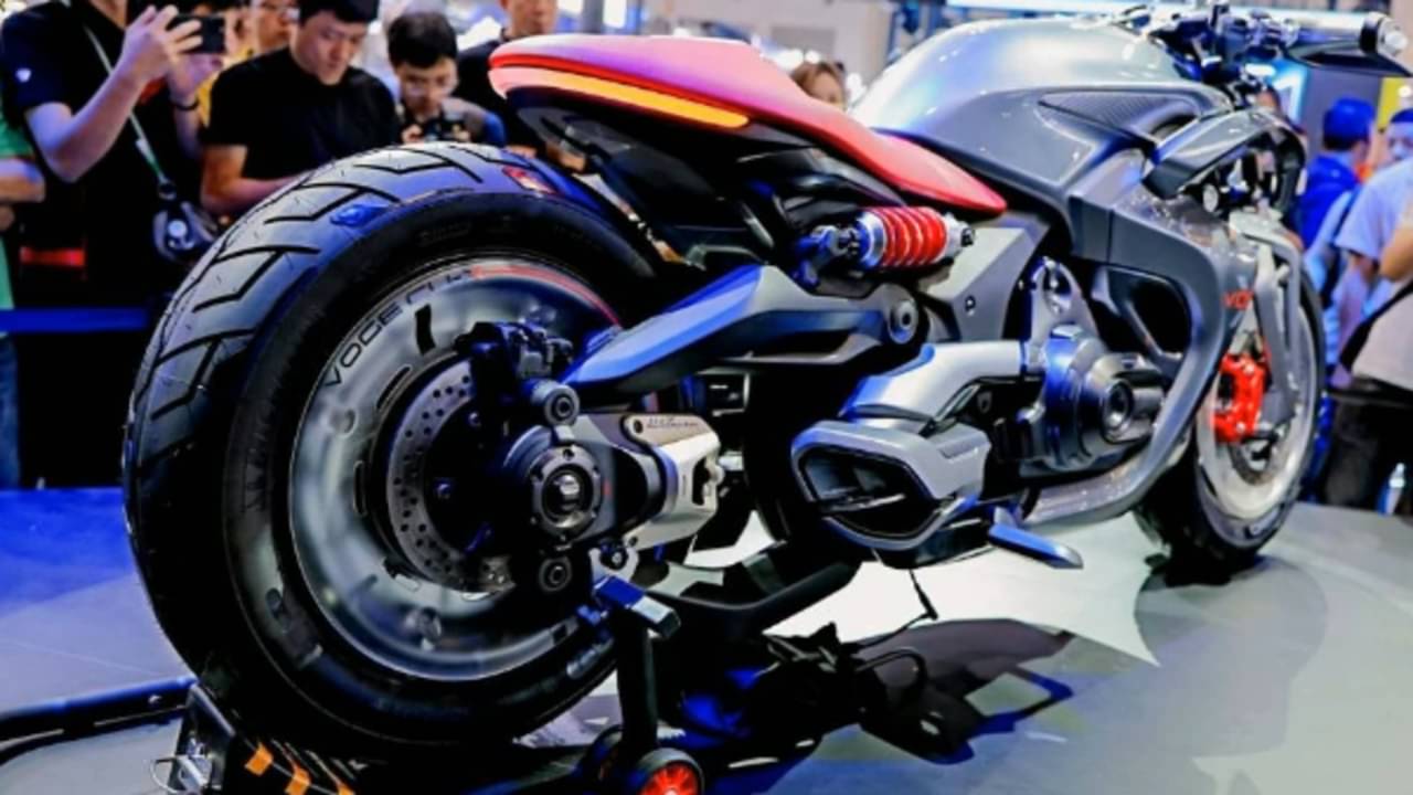 Lateral VOGE CU-X Hybrid Concept - Divulgação