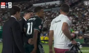 Mbappé faz 2 a 0 para o Real Madrid - Reprodução / Cazé TV
