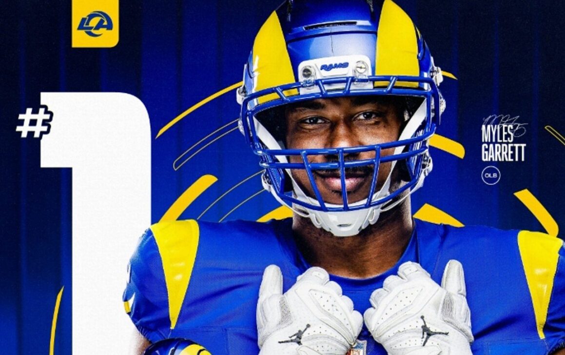 Myles Garrett - X.com/ Rams