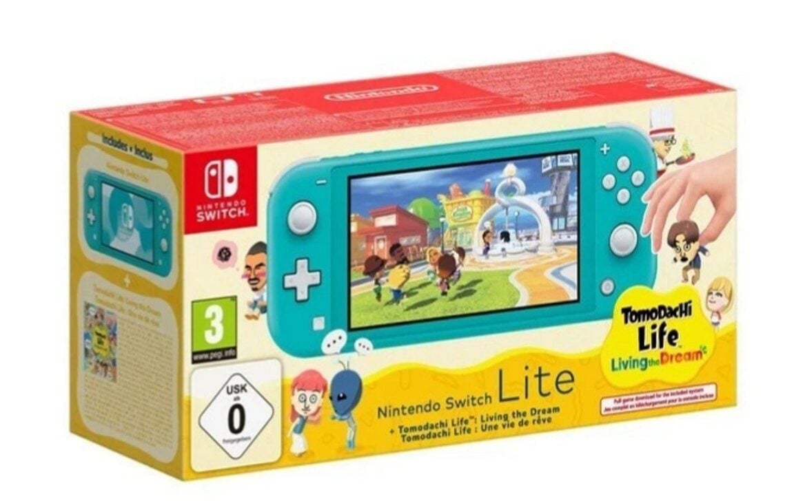 Nintendo Switch Lite - divulga&ccedil;&atilde;o
