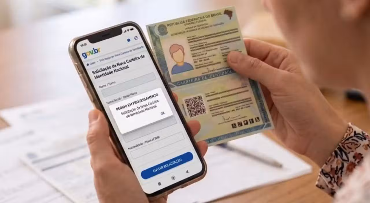 Nova carteira de identidade - Divulgação