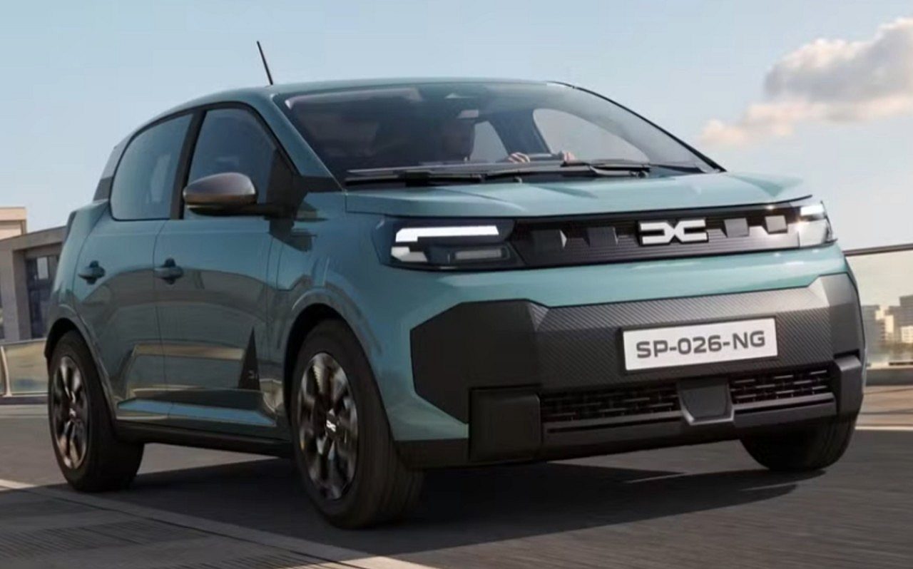 Novo Dacia Spring é rival do BYD Dolphin Mini - Divulgação