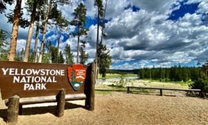 Parque Nacional de Yellowstone - stitched photography/ istockphoto.com
