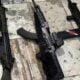 Parte das armas apreendidas no Complexo da Maré - Globo