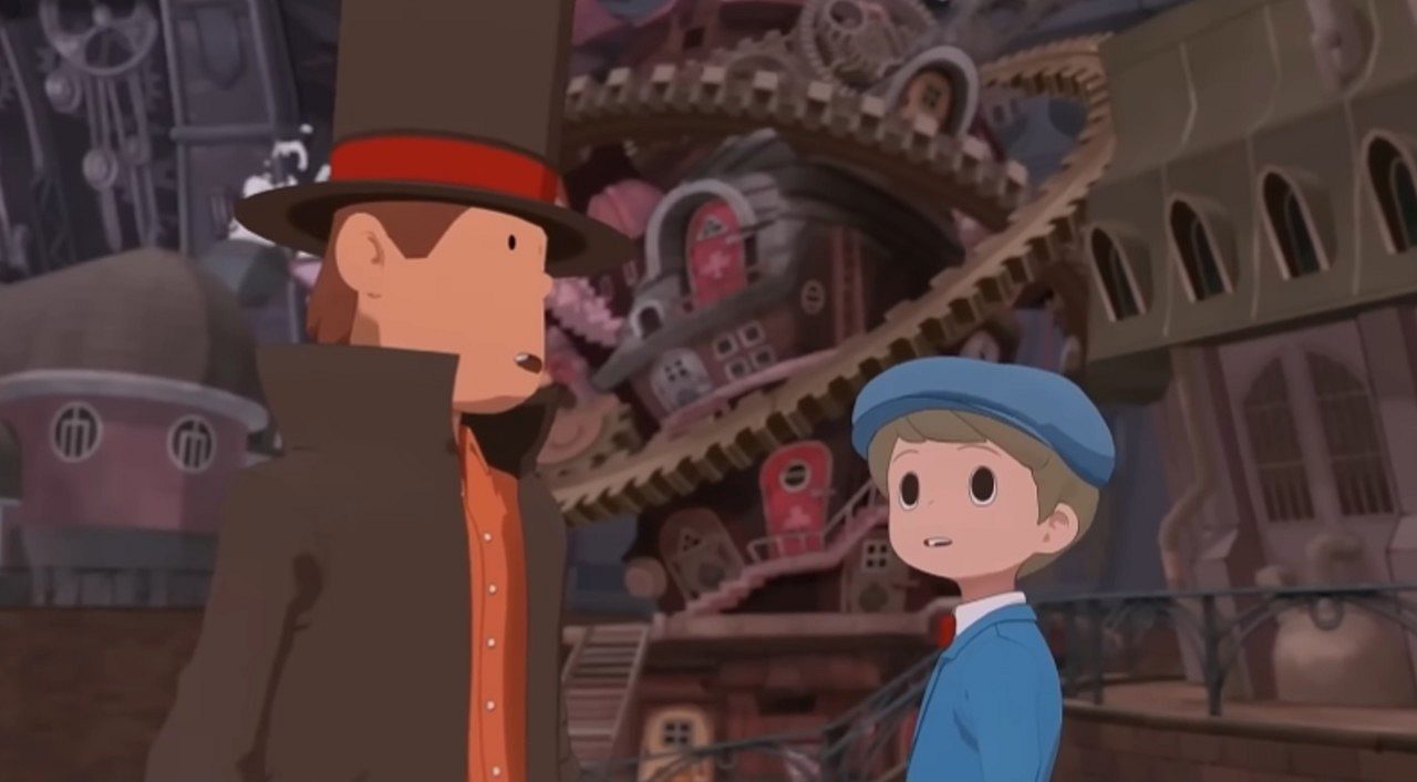 New Professor Layton and the New World of Steam trailer arrives