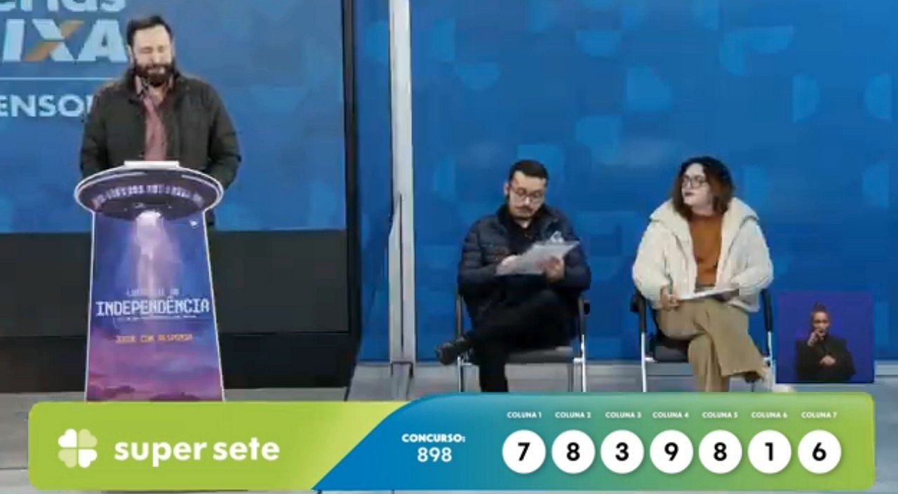 Resultado agora da Super Sete 898