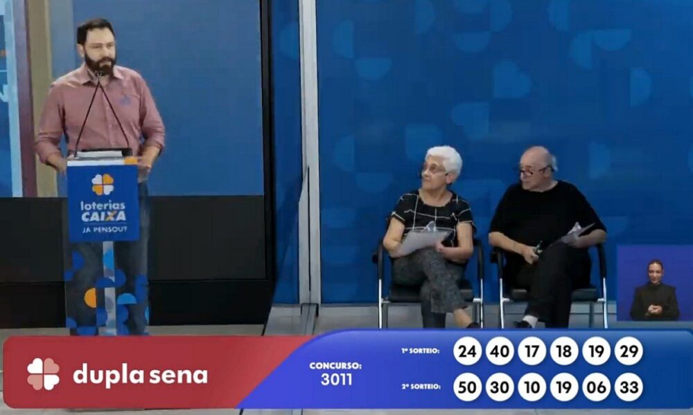 Caixa apura concurso 3011 da Dupla Sena com prêmio de R$ 4,8 mi