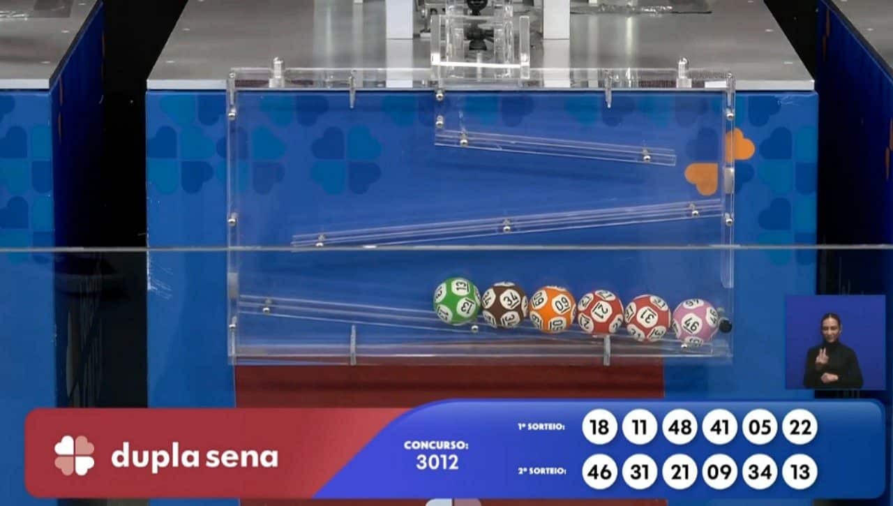 Resultado Dupla Sena 3012