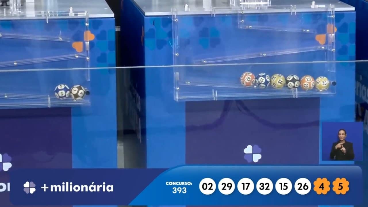 Resultado +milionária 393 - Reprodução