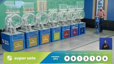 Resultado Super Sete 894 com prêmio de R$ 7 milhões nas Loterias Caixa agora – Colunas Correspondentes – 9, 8, 1, 3, 1, 9 e 6