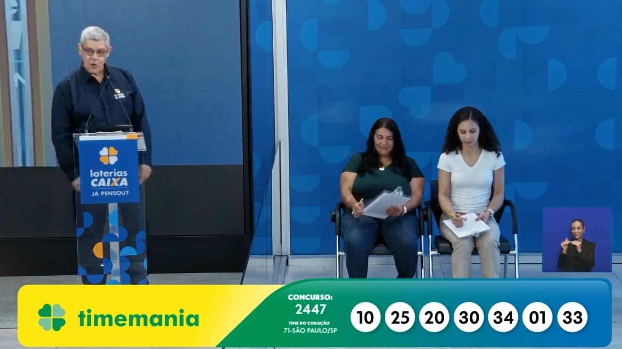 Resultado Timemania 244 - Reprodução
