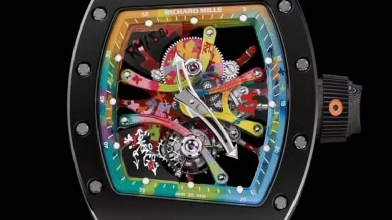 Richard Mille RM 68-01 Tourbillon “Cyril Kongo”, relógio da coleção de Neymar - Divulgação/Richard Mille