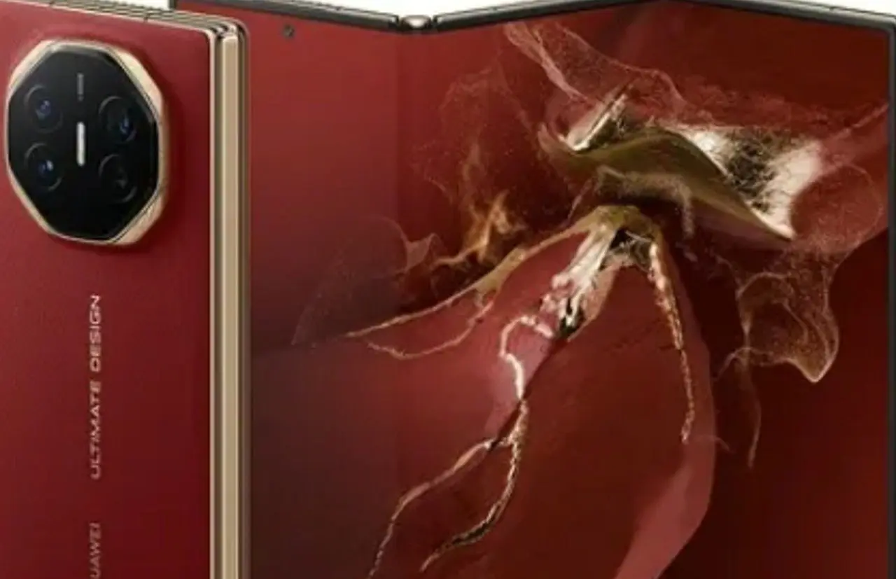 Smartphone Huawei Ultimate Design Mate XT - Divulgação