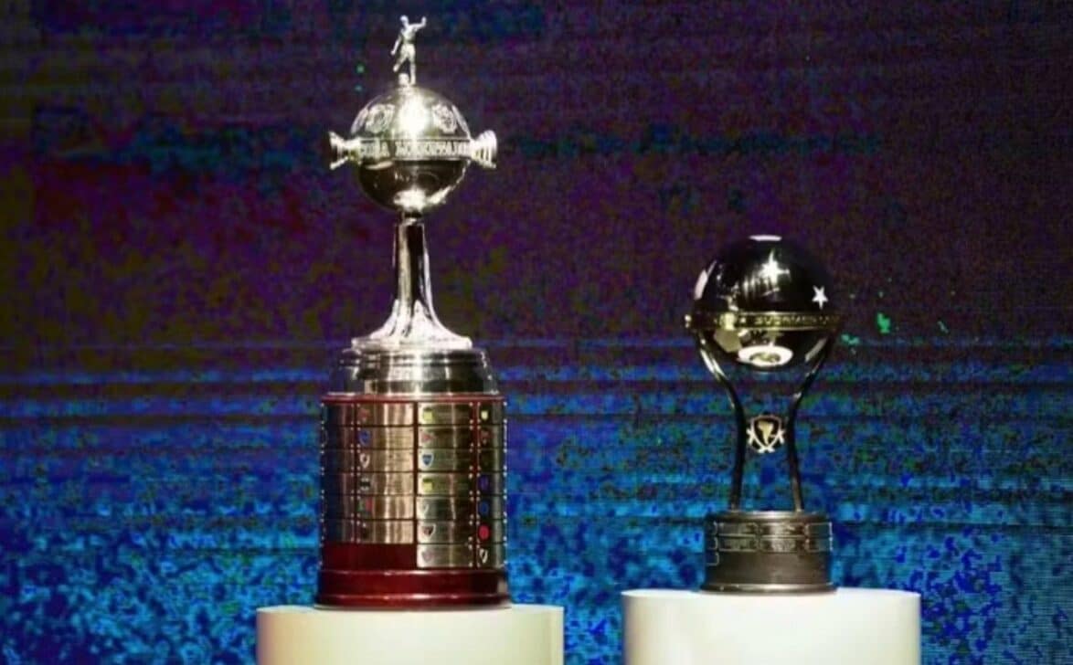Taça da Libertadores e da Sul-Americana - Divulgação/Conmebol