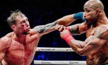 Till vence Romero no boxe sem luvas - Foto: Reprodução x BKFC