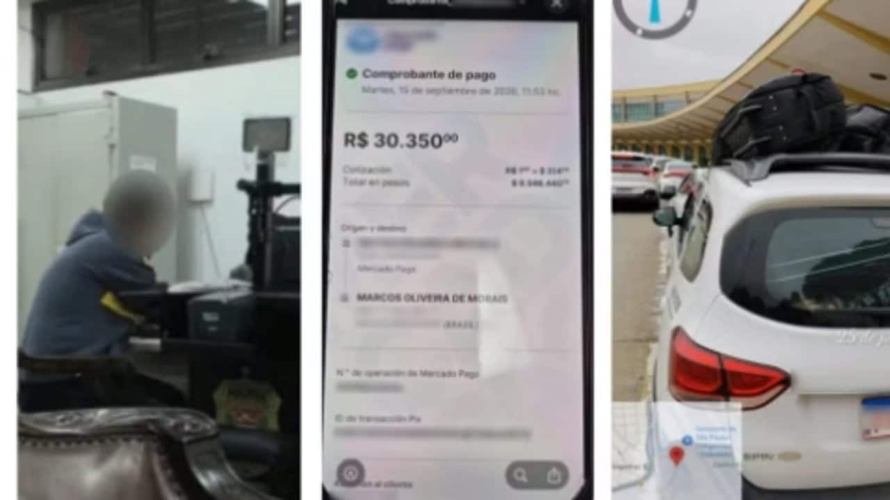 Torcedor argentino paga R$ 30 em táxi - Reprodução