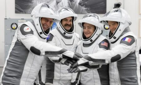 Tripulação da SpaceX Crew-12 - X.com/ NASA