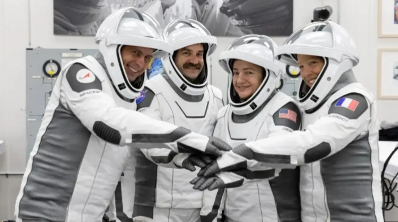 Tripulação da SpaceX Crew-12 - X.com/ NASA
