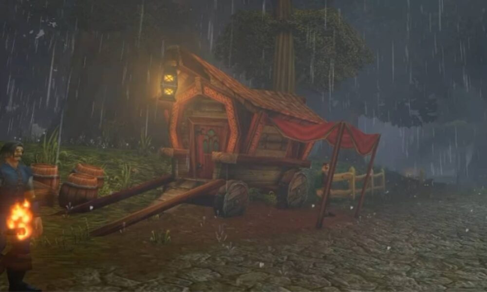 Floresta de Elwynn ganha chuvas torrenciais em teste do novo World of Warcraft