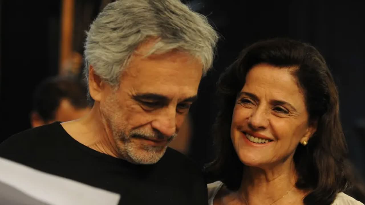 Aderbal Freire-Filho e Marieta Severo - Reprodução