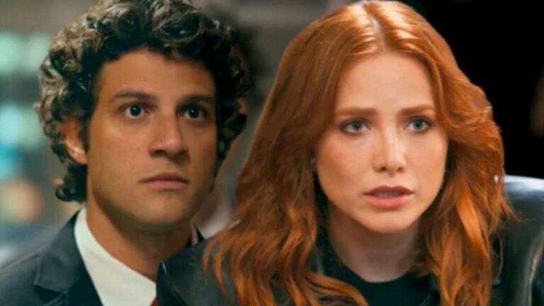 Adriana invade a casa de Pilar, ao lado das amigas, para que ele não humilhe Andrea - Globo