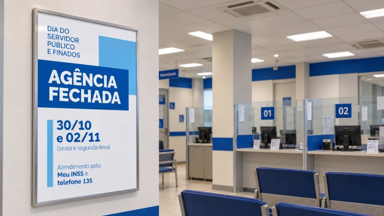 Agência do INSS fechada 30/10 e 02/11 - Divulgação/Gov.br