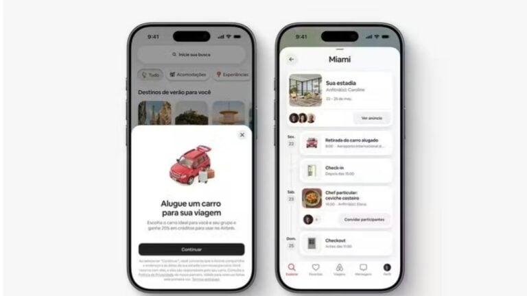 Airbnb aluguel de carros - Divulgação