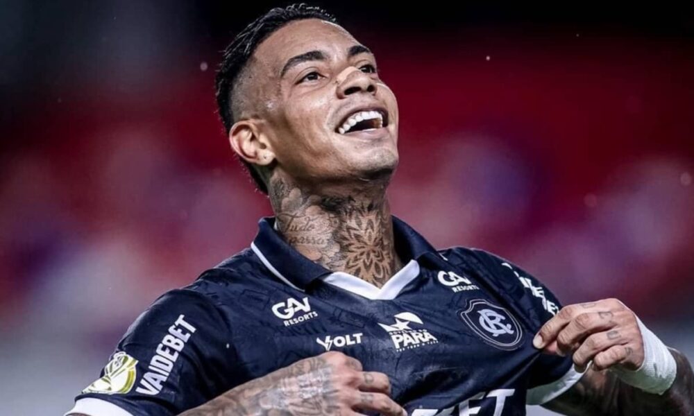 Clube do Remo anuncia rescisão de Alef Manga após discussão com capitão