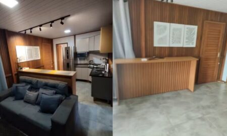 Antes e depois do Airbnb de SC - Arquivo Pessoal