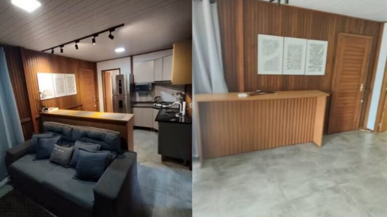 Antes e depois do Airbnb de SC - Arquivo Pessoal