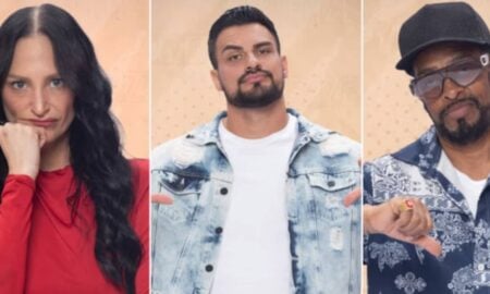 Ariela Carasso, Renê Thristan e Thaíde - Antonio Chahestian/RECORD