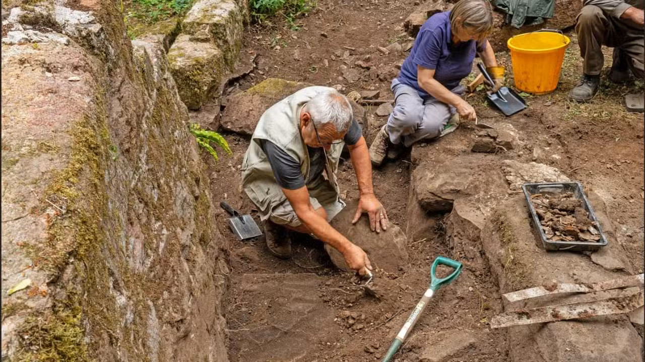 Arqueologia, escavação - PJ photography / shutterstock.com