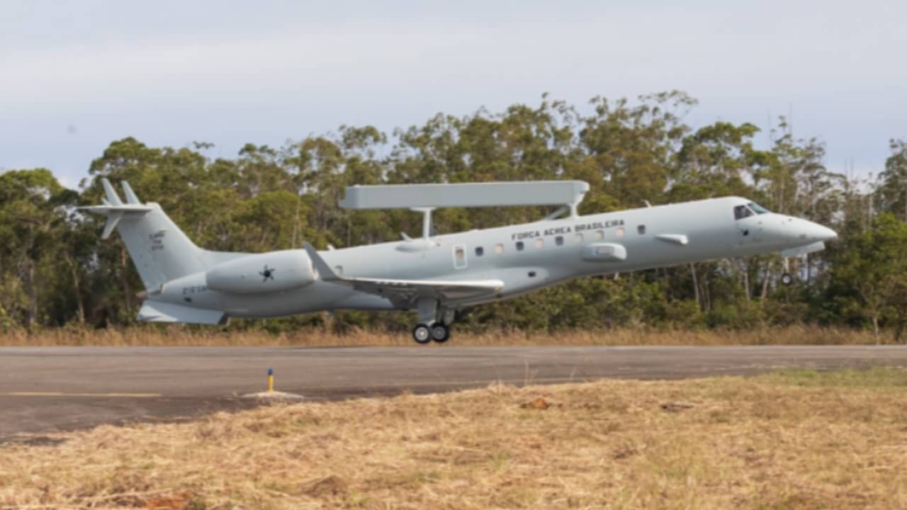 Avião-radar E-99M da FAB - Divulgação/ FAB