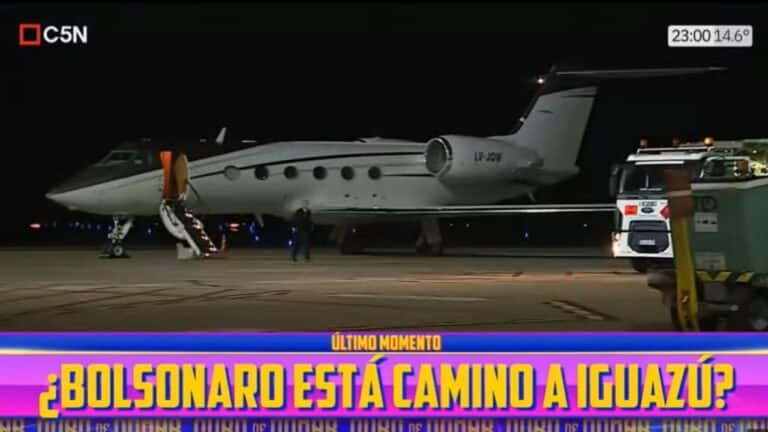 Avião supostamente utilizado por Flávio Bolsonaro - Divulgação