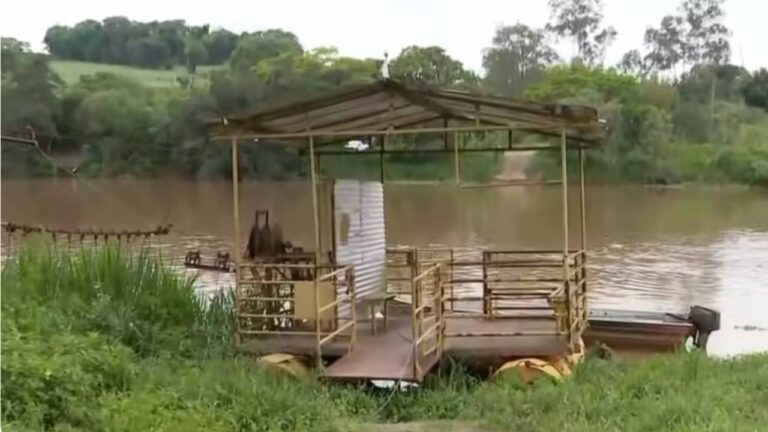 Balsa da Flora segue interditada há sete meses em Três Corações e moradores cobram solução - Reprodução / EPTV