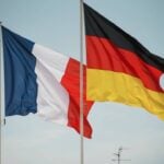 Bandeiras da França e Alemanha - MarioGuti/ istockphoto.com