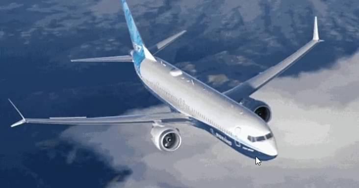 Boeing 737 MAX - Reprodução