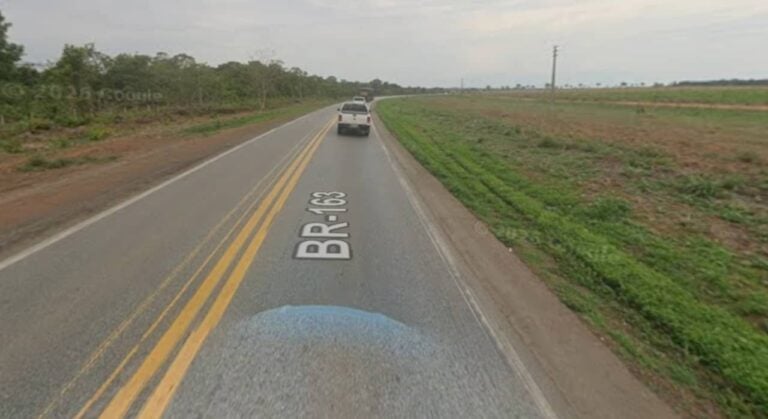 BR-163 - Reprodução/Google