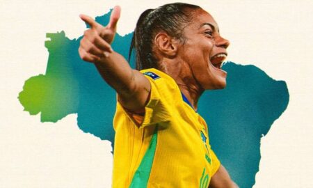 Brasil x Argentina futebol feminino - Instagram