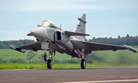 Caça Gripen - Divulgação / Embraer