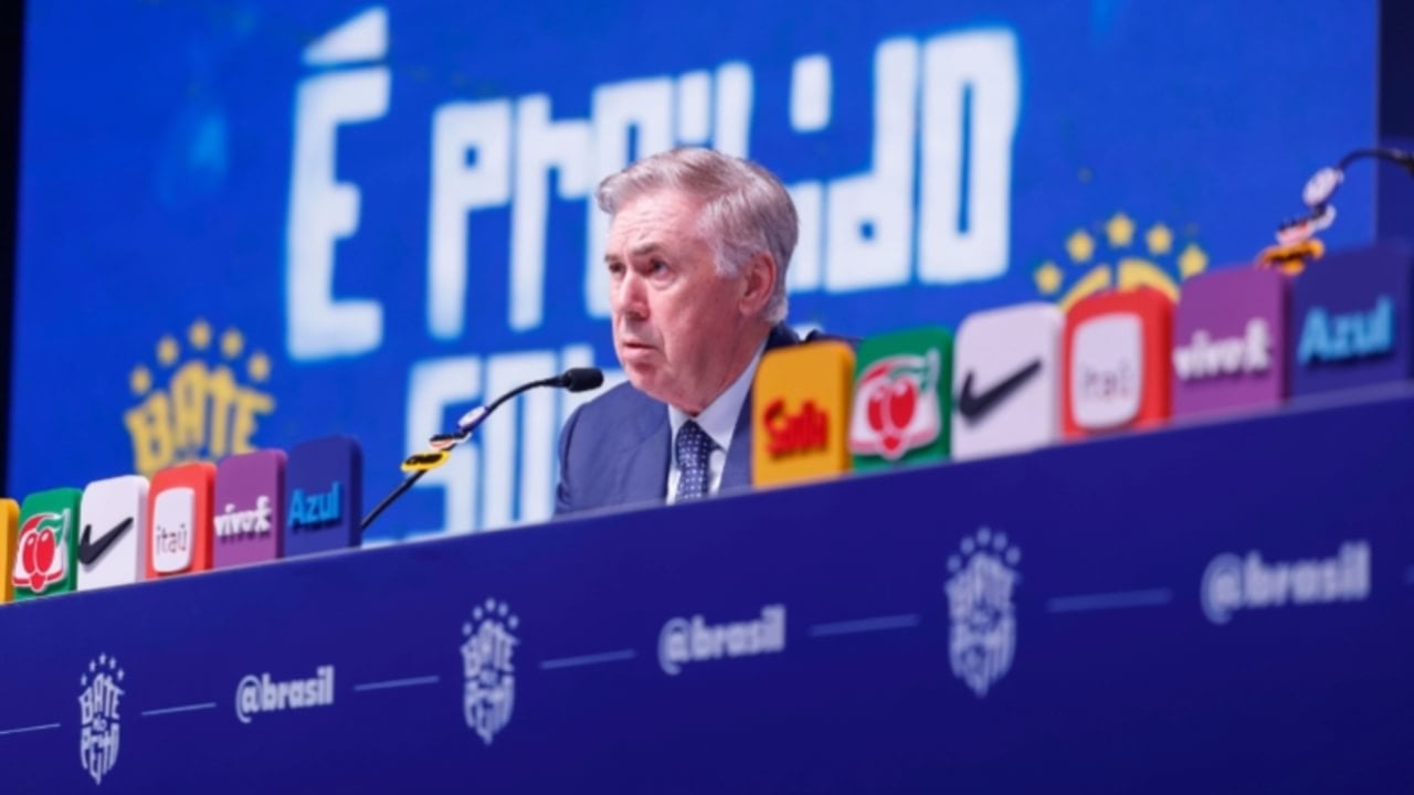 Carlo Ancelotti - Divulgação/ Rafael Ribeiro/CBF
