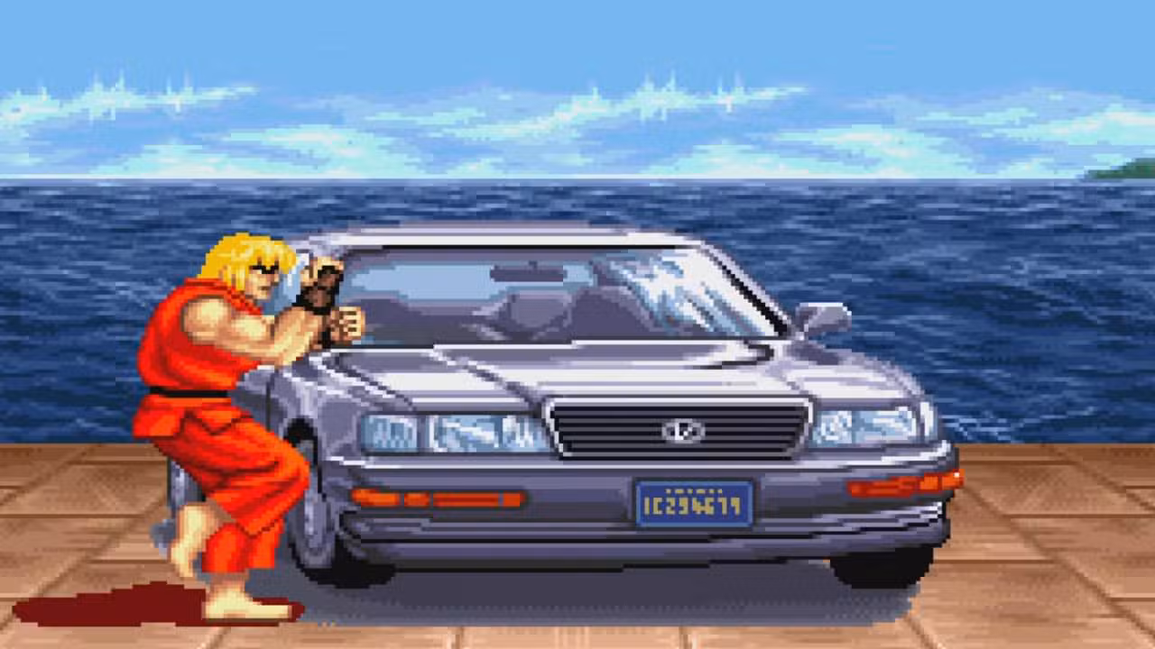 Carro de Street Fighter II - Reprodução/YouTube