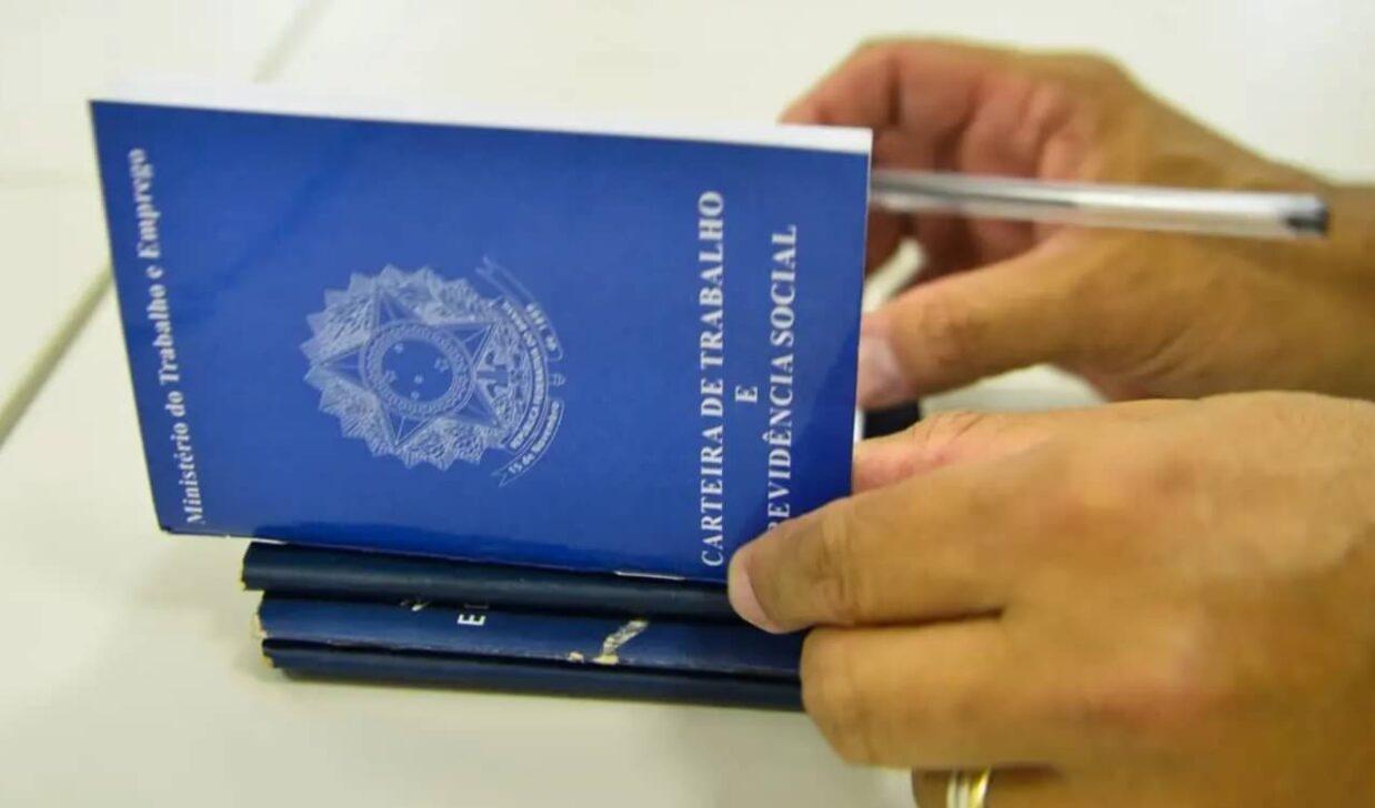 Carteira de Trabalho FGTS PIS INSS - Reprodução/Marcello Casal jr/Agência Brasil