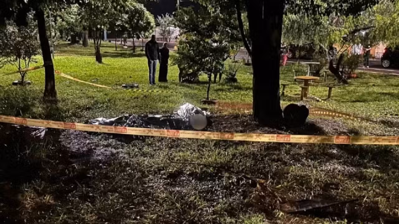 Casal morre após ser atingido por descarga elétrica - Reprodução/ Policia Civil