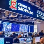 Central de monitoramento do Smart Sampa - Reprodução/Prefeitura de São Paulo